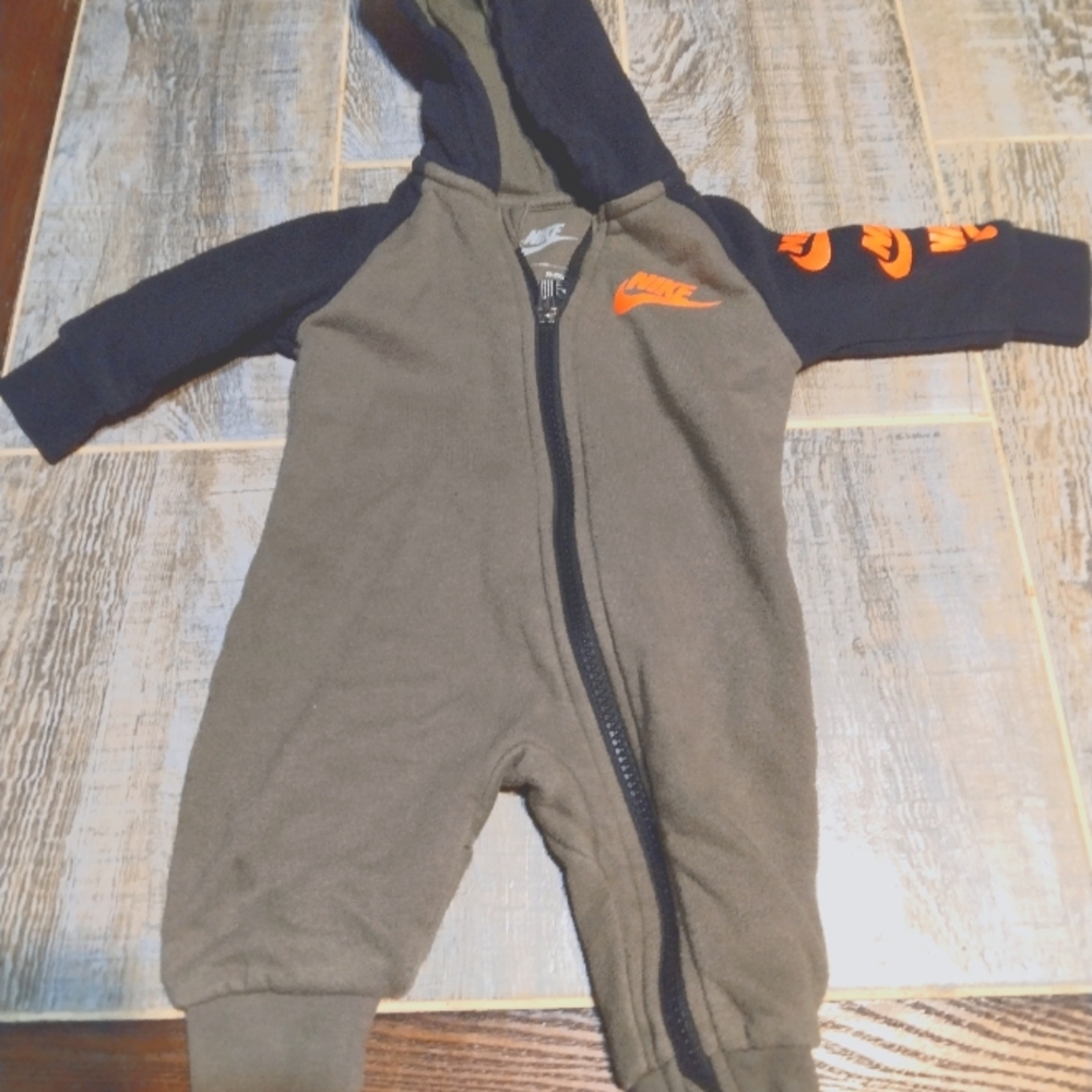 Nike zip up one suit